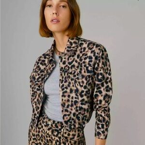 Reformation Leopard Jacket